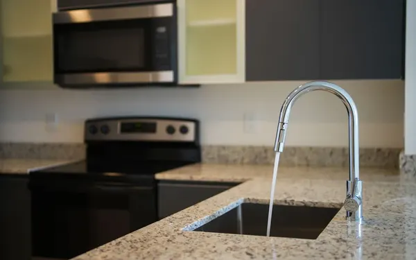 Disposal Repair in Springfield MO | Service Brothers Kitchen sink and faucet representing disposal repair service