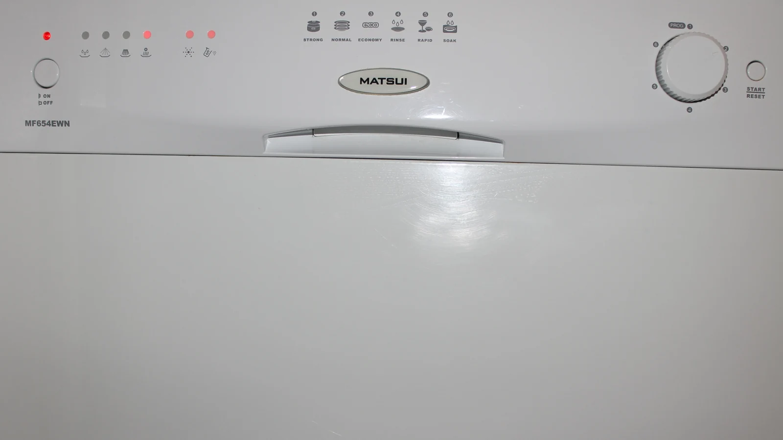 Dishwasher controls | Phelps Grove dishwasher repair Dishwasher cycle selector and indicator lights