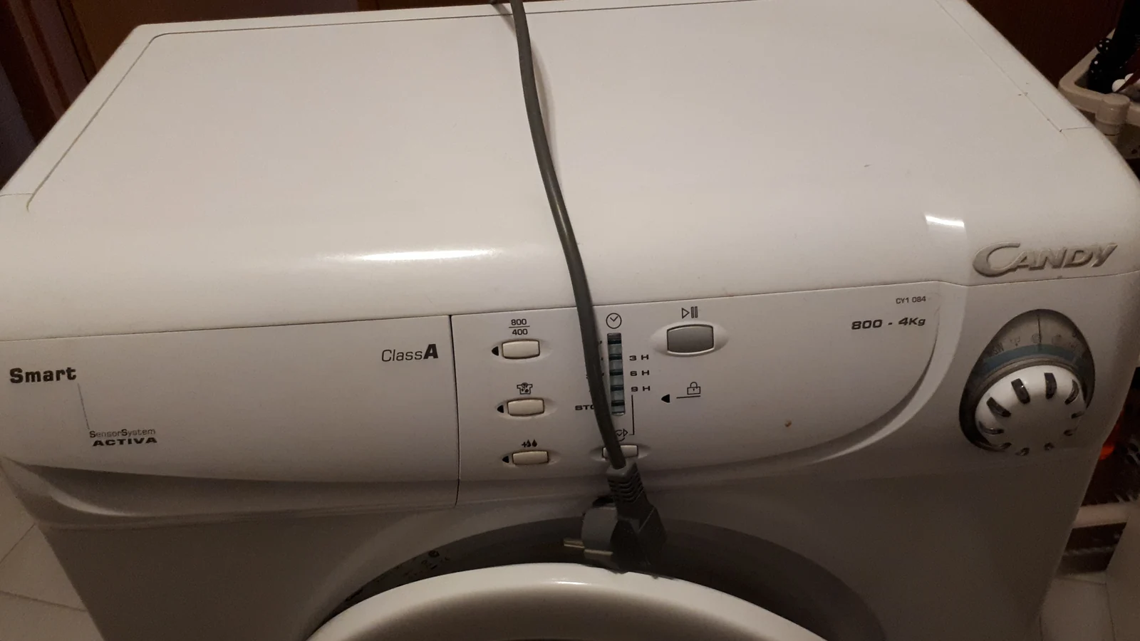 Washer controls | Walnut Street washer repair Washing-machine program selector and control panel